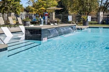 Resort style pool